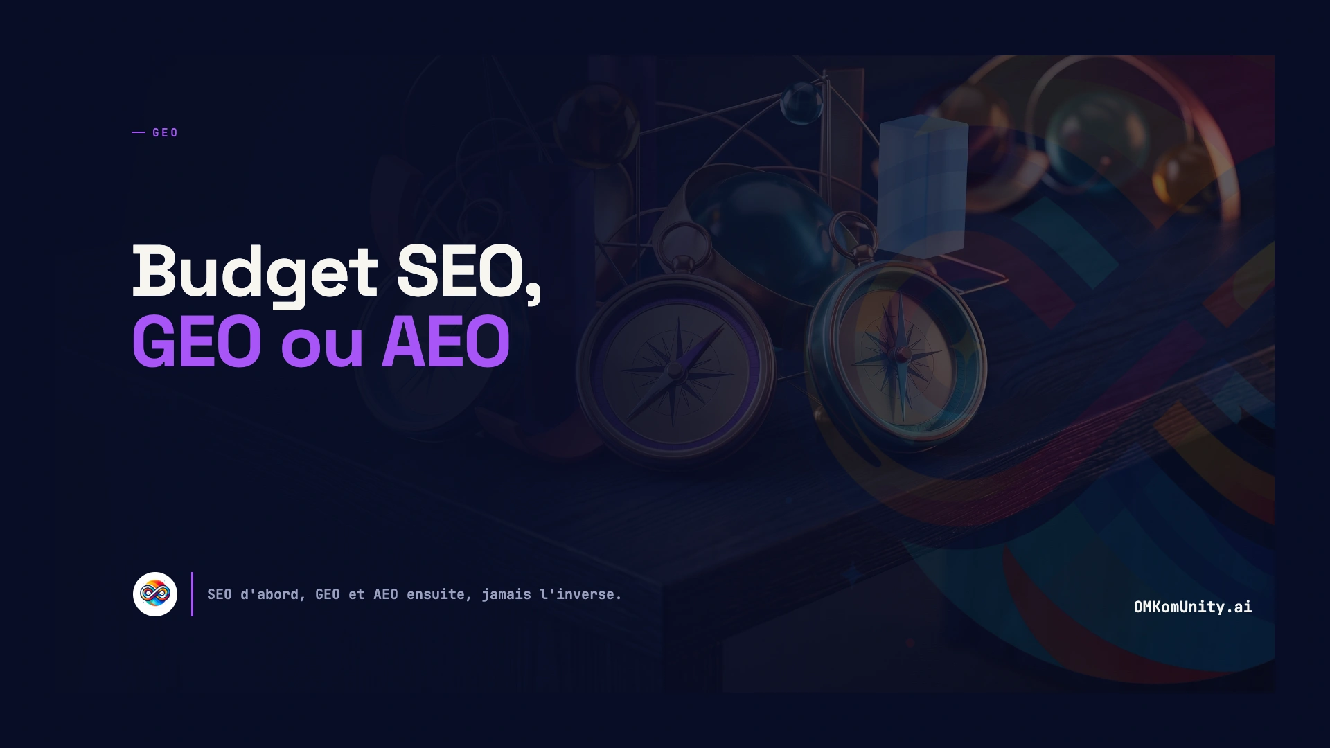 Budget SEO, GEO ou AEO : par où commencer quand l'argent est compté